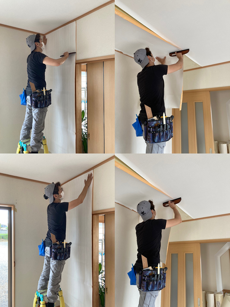 床養生をします